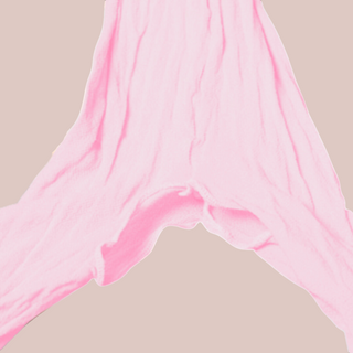 A close up image of the open crotch body stocking, you can see that the crotch area will be completely open,