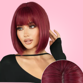 The wig is designed to sit comfortably on the head and he crown has been designed has been designed to simulate scalp growth lines