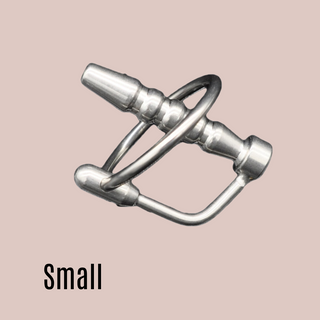 Stainless Steel Urethral Insert small size at House Of Chastity