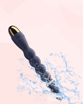 The vibrator is lite waterproof, it is not designed to be fully submerged in water.