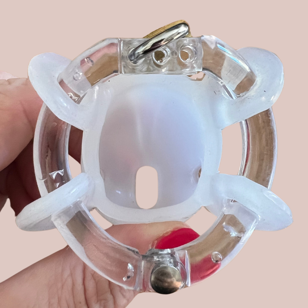 The CB Adjuster Silicone Chastity Cage