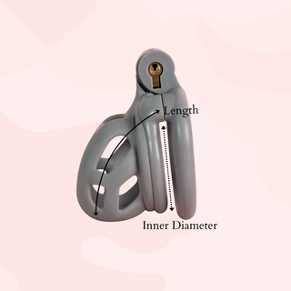 The Cobra Flat Cuff V2 Chastity Cage Kit