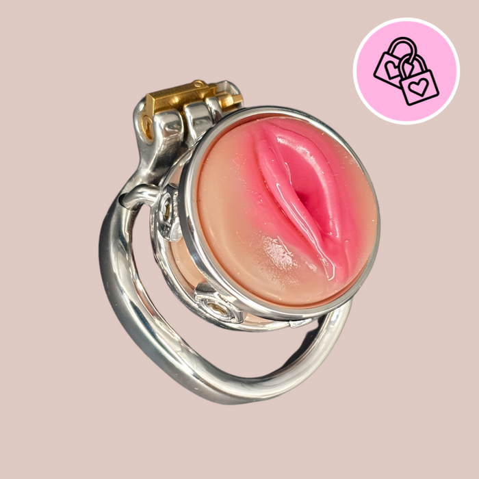 The Pussy Ring Chastity Cage