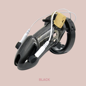 The black HOC600 Shocker Design 2 from House Of Chastity