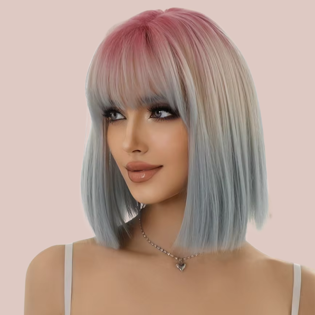 HOC61043 Soft Long Bob Wig