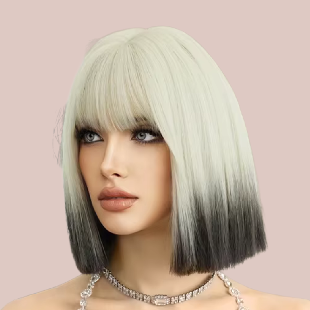 HOC61043 Soft Long Bob Wig