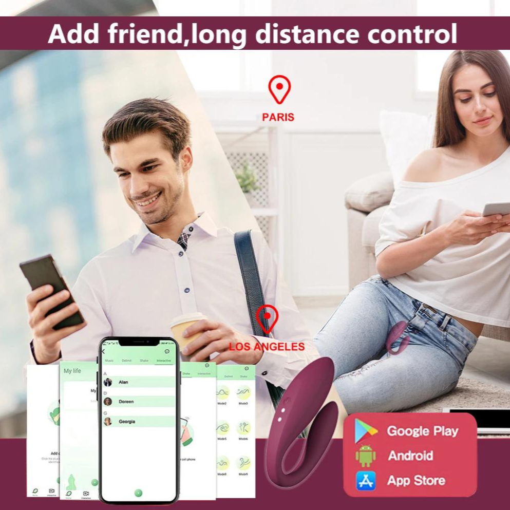The HOCORG Mini 2 from House Of Chastity can be used long distance, we are talking from different countries through the use of the app which is downloadable to your phone.