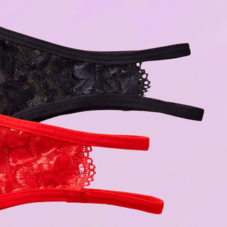 A close up of the waistband