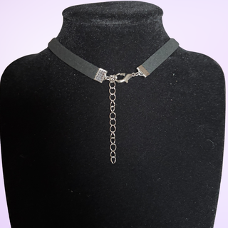 The clasp for the Princess necklace, the adjustable length can be seen.