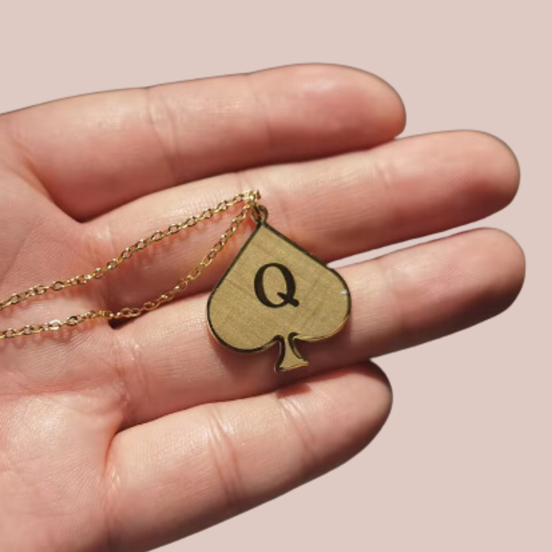 Queen Of Spades Bracelet / Ankle Bracelet Elegance Redefined House