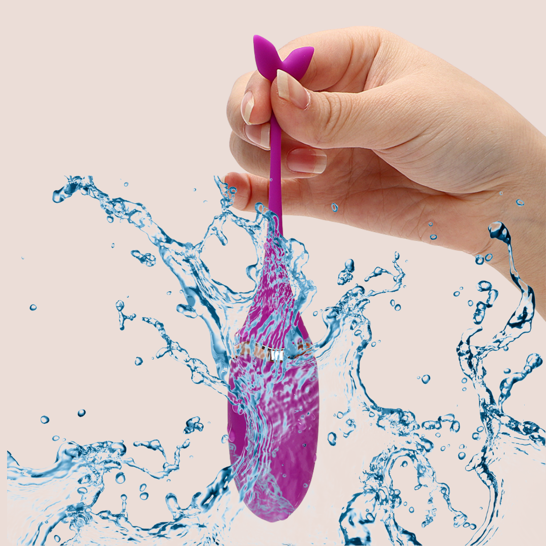 The egg is waterproof, however please make sure any electrical points are fully covered or not submerged.