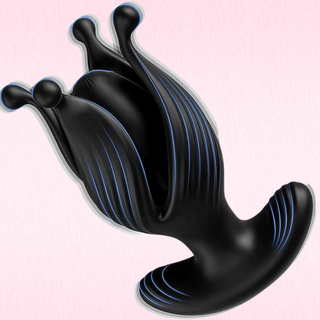A full side view of Satan's Flower from the side view.