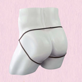 The  rear view of the panties