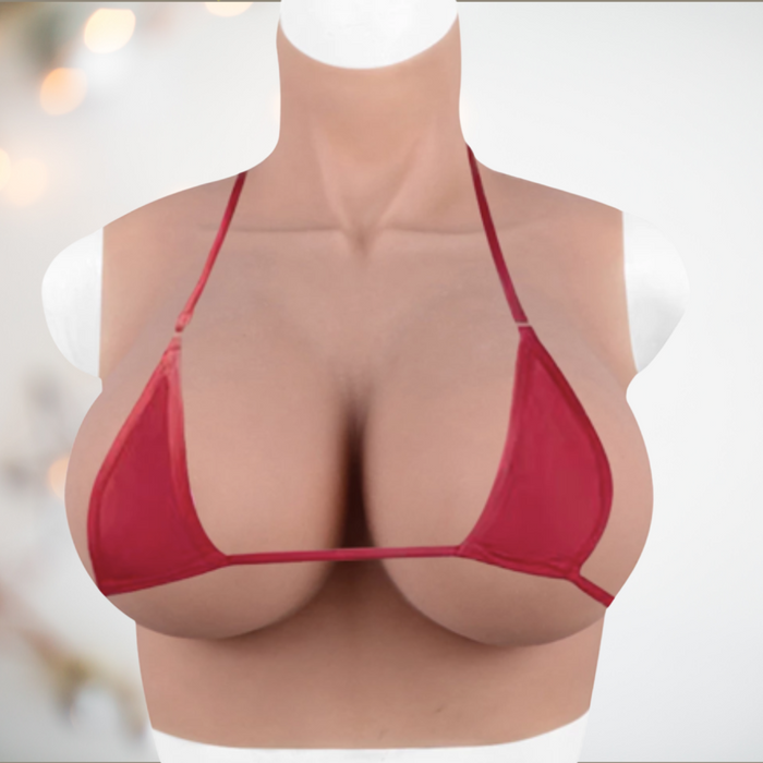Realistic Breast Form - Silicone