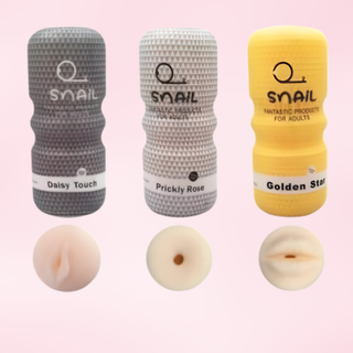 Showing the three suction styles of pussy, anal and mouth.