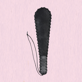 The paddle on a pink background