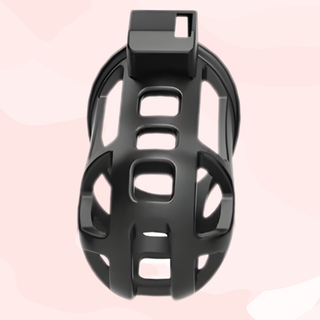 An above view of the cage only is shown here, the cut out design shows that cleaning and air flow have been taken into consideration in the design.