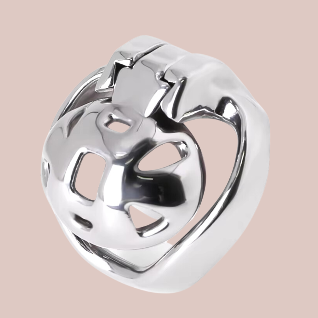 The Mamba Nub Stainless Steel Chastity Cage