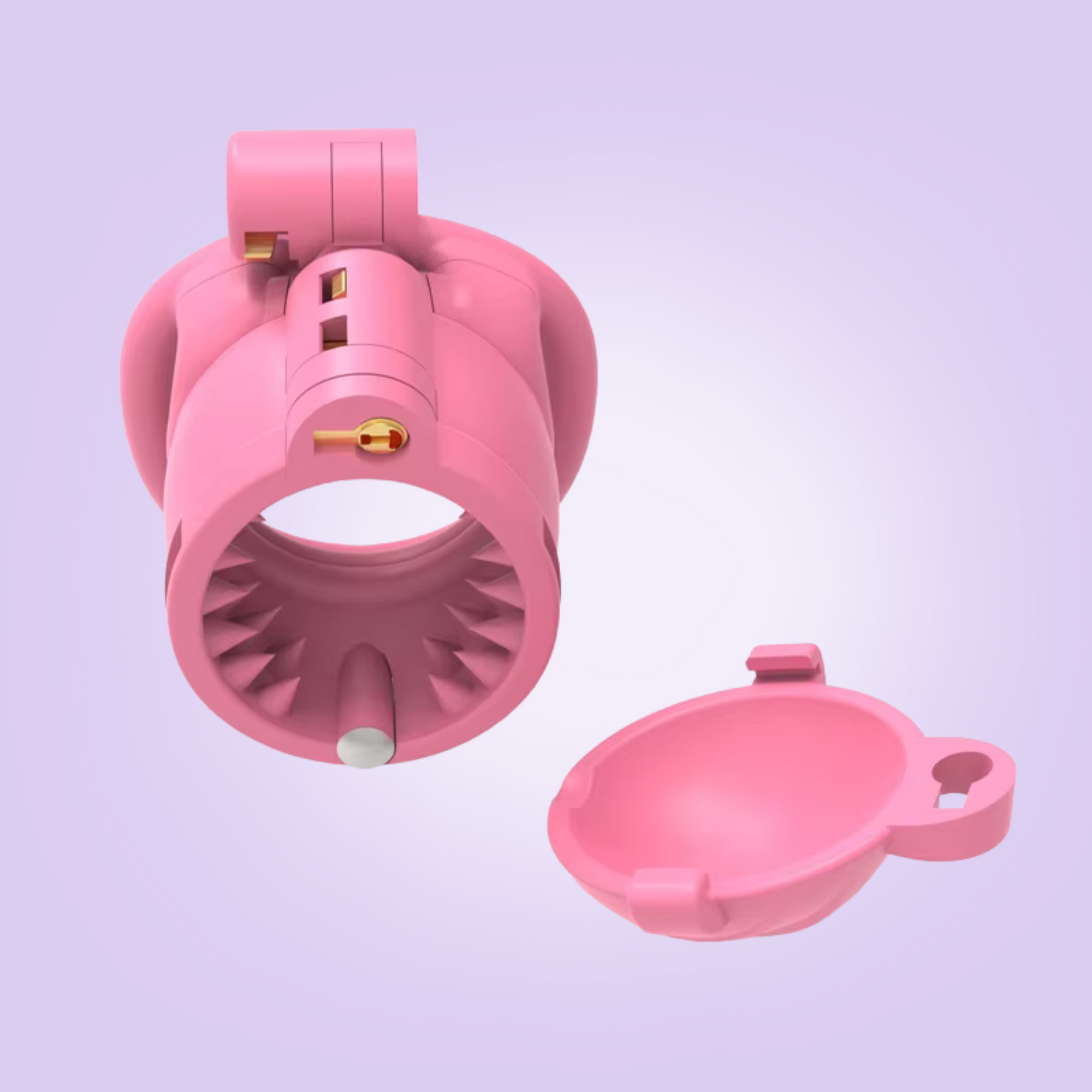 The Tusk is shown with the spiked centre closed and the end cap removed.