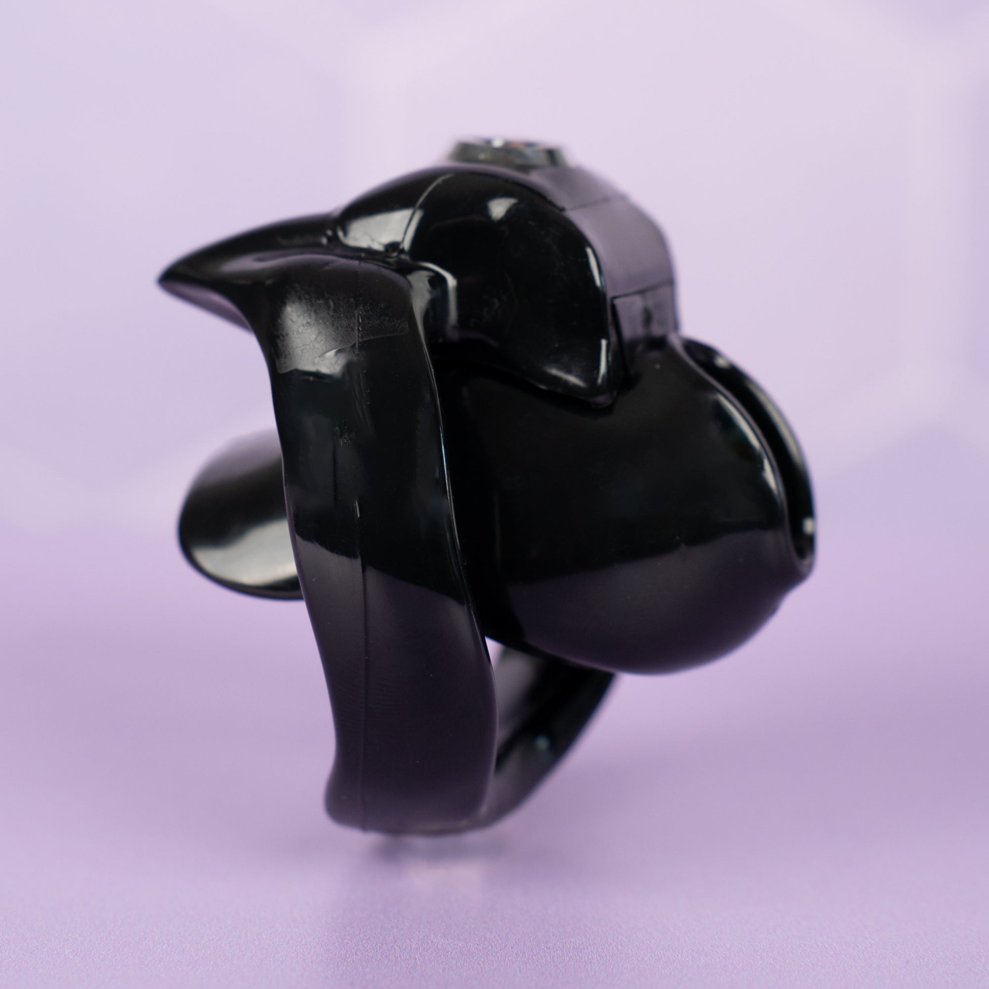 A side view of the HT V5 Nub in black, it is shown here fully assembled