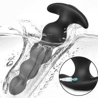 The butt plug can be submerged in water, the charging area will need to be kept water free.