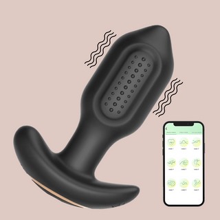 The anal plug offers 9 different vibrations.