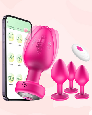 Wireless Anal Vibrator & Anal Plug Set