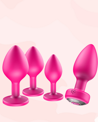 Wireless Anal Vibrator & Anal Plug Set