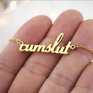 Cumslut Necklace