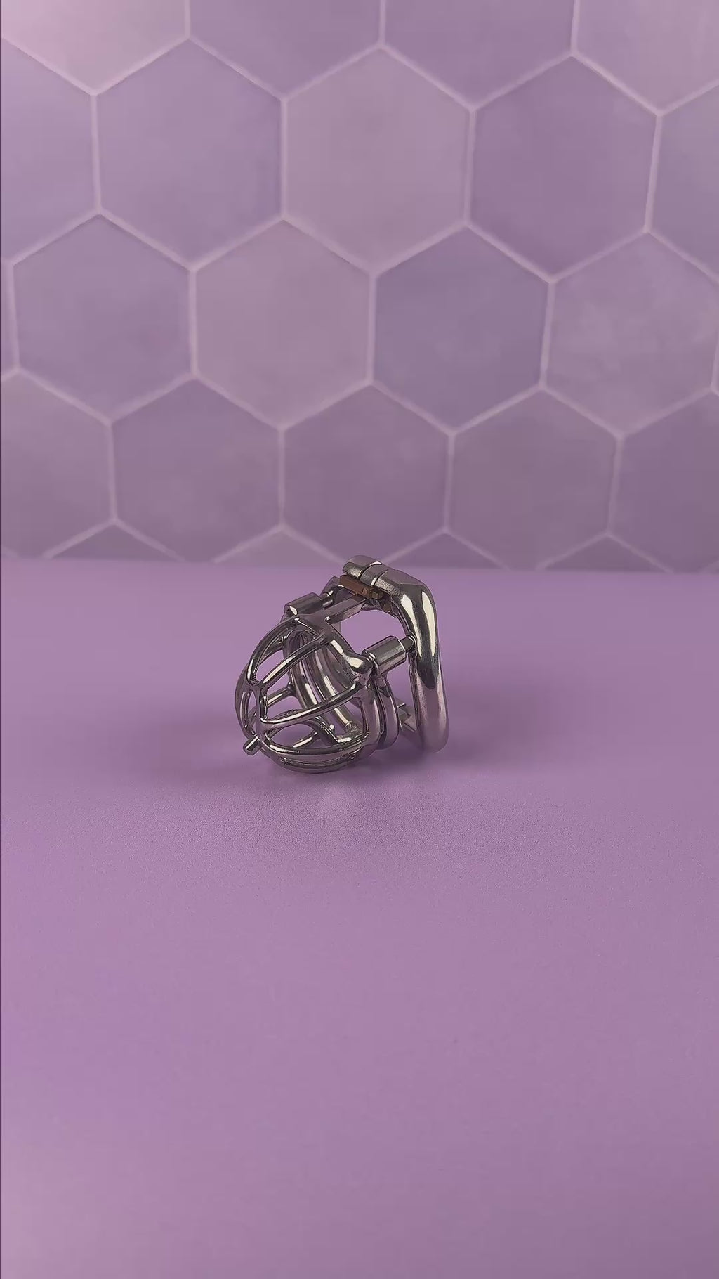 The PA Puncture Restraint Chastity Cage Video