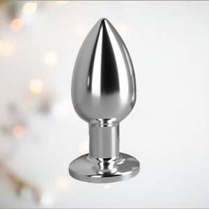 Stainless Steel Vibrating Anal Plug