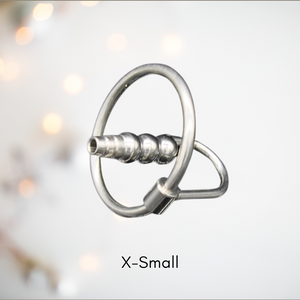 Stainless Steel Urethral Insert x-small size at House Of Chastity